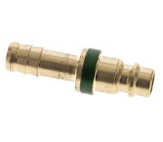 Messing DN 7.2 (Euro) Grün-kodierter Luftkupplungsstecker 9 mm Schlauchpfeiler