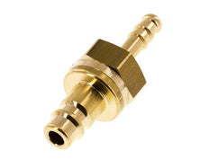 Messing DN 7,2 (Euro) Luftkupplungsstopfen 6 mm Schlauchpfeiler Sicherheit