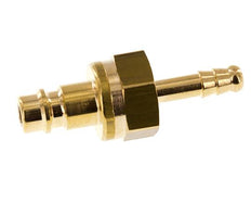 Messing DN 7,2 (Euro) Luftkupplungsstopfen 6 mm Schlauchpfeiler Sicherheit
