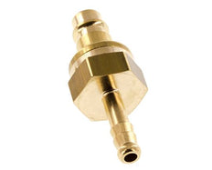 Messing DN 7,2 (Euro) Luftkupplungsstopfen 6 mm Schlauchpfeiler Sicherheit