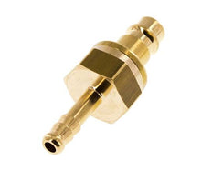 Messing DN 7,2 (Euro) Luftkupplungsstopfen 6 mm Schlauchpfeiler Sicherheit
