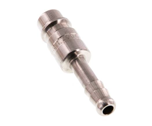 Edelstahl 316L DN 7,2 (Euro) Luftkupplungsstopfen 6 mm Schlauchpfeiler