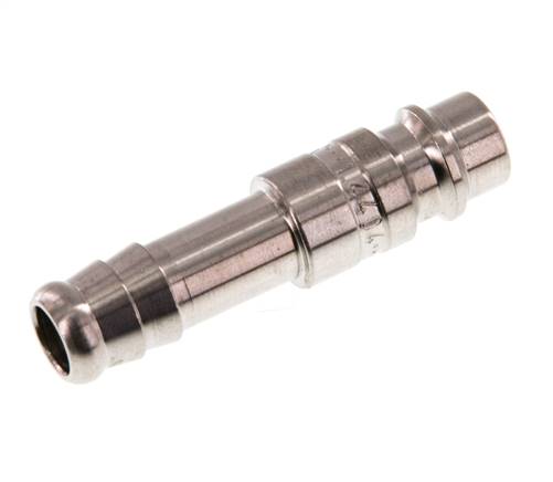 Edelstahl 316L DN 7,2 (Euro) Luftkupplungsstopfen 10 mm Schlauchsäule Doppelabsperrung