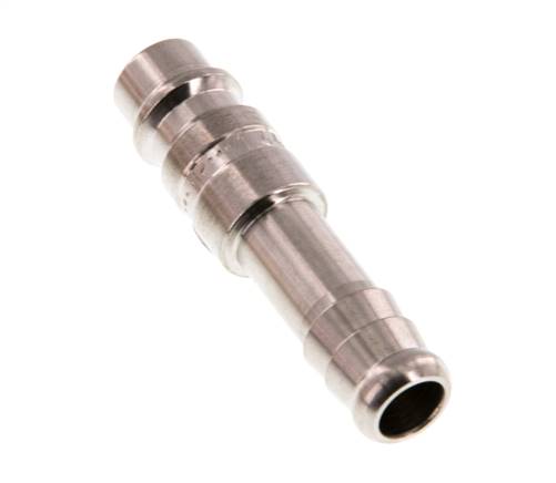Edelstahl 316L DN 7,2 (Euro) Luftkupplungsstopfen 10 mm Schlauchsäule Doppelabsperrung