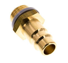 Brass DN 7.2 (Euro) Air Coupling Plug G 1/4 inch Male [5 Pieces]