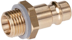 Brass DN 7.2 (Euro) Air Coupling Plug G 1/4 inch Male [5 Pieces]