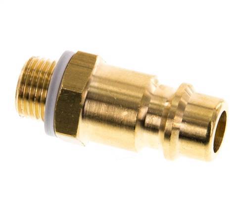 Brass DN 7.2 (Euro) Air Coupling Plug G 1/8 inch Male [5 Pieces]