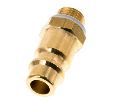 Brass DN 7.2 (Euro) Air Coupling Plug G 1/8 inch Male [5 Pieces]