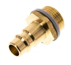 Brass DN 7.2 (Euro) Air Coupling Plug G 3/8 inch Male [5 Pieces]