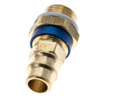 Messing DN 7.2 (Euro) Blau-kodierter Luftkupplungsstecker G 1/4 Zoll Außengewinde