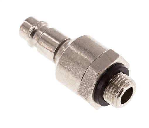Stahl DN 7,2 (Euro) Luftkupplungsstecker G 1/4 Zoll Drehdurchführung