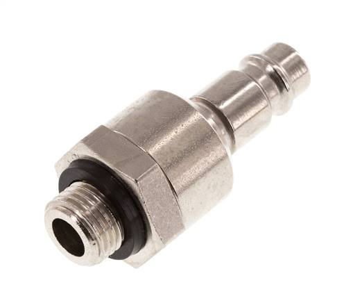 Stahl DN 7,2 (Euro) Luftkupplungsstecker G 1/4 Zoll Drehdurchführung