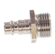 Edelstahl DN 7,2 (Euro) Luftkupplungsstecker G 1/2 Zoll Außengewinde