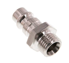 Edelstahl 316L DN 7,2 (Euro) Luftkupplungsstecker G 1/4 Zoll Außengewinde