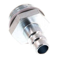 Hardened steel DN 7.2 (Euro) Air Coupling Plug G 1/2 inch Male [2 Pieces]