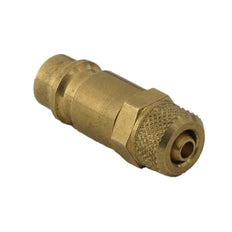 Messing DN 7,2 (Euro) Luftkupplungsstecker 6x8 mm Überwurfmutter [2 Stück]