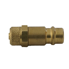 Brass DN 7.2 (Euro) Air Coupling Plug 8x10 mm Union Nut [2 Pieces]