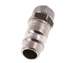 Edelstahl DN 7,2 (Euro) Luftkupplungsstecker 4x6 mm Überwurfmutter