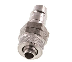 Edelstahl DN 7,2 (Euro) Luftkupplungsstecker 8x10 mm Überwurfmutter