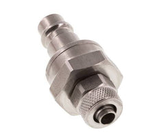 Edelstahl DN 7,2 (Euro) Luftkupplungsstopfen 6x8 mm Überwurfmutter Doppelabsperrung