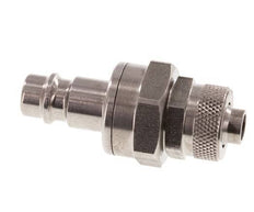 Edelstahl DN 7,2 (Euro) Luftkupplungsstopfen 8x10 mm Überwurfmutter Doppelabsperrung
