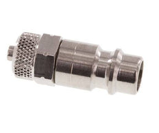 Edelstahl 316L DN 7,2 (Euro) Luftkupplungsstecker 4x6 mm Überwurfmutter
