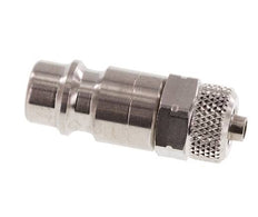 Edelstahl 316L DN 7,2 (Euro) Luftkupplungsstecker 4x6 mm Überwurfmutter