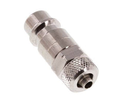 Edelstahl 316L DN 7,2 (Euro) Luftkupplungsstecker 4x6 mm Überwurfmutter