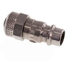 Edelstahl 316L DN 7,2 (Euro) Luftkupplungsstecker 6x8 mm Überwurfmutter