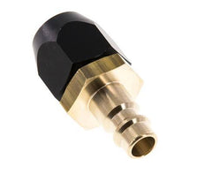 Messing DN 7,2 (Euro) Luftkupplungsstecker 8x14 mm Überwurfmutter