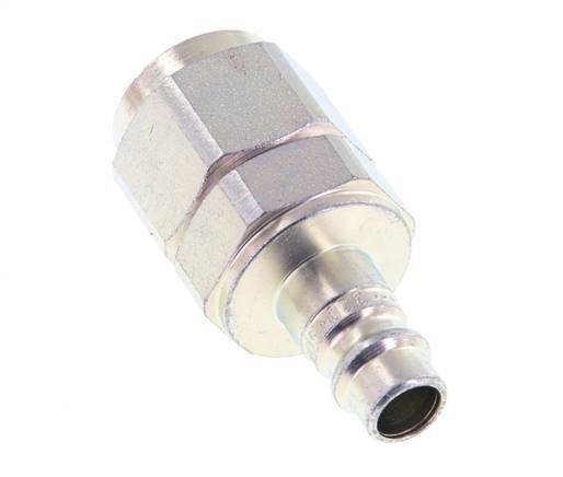 Gehärteter Stahl DN 7,2 (Euro) Luftkupplungsstecker 11x16 mm (Stromlinie) Überwurfmutter