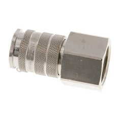 Nickel-plated Brass DN 10 Air Coupling Socket G 3/4 inch Female