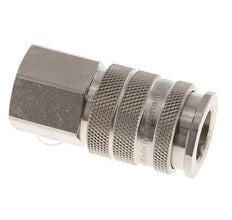 Nickel-plated Brass DN 10 Air Coupling Socket G 3/8 inch Female