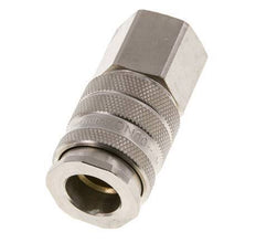 Nickel-plated Brass DN 10 Air Coupling Socket G 3/8 inch Female