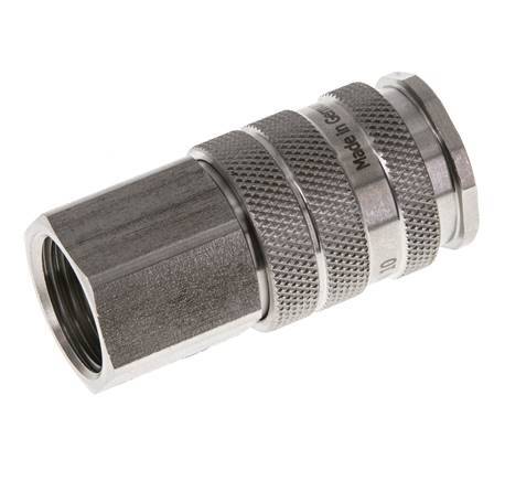 Stainless steel DN 10 Air Coupling Socket G 1/2 inch Female