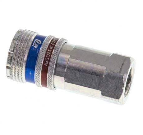 Stahl/Messing DN 10 Luftkupplung Muffe G 3/8 Zoll Innengewinde