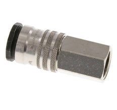 Steel/Nickel-plated brass DN 10 Air Coupling Socket G 1/2 inch Female