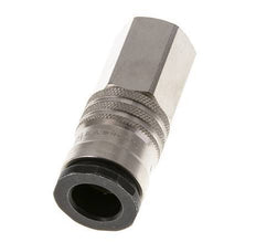 Steel/Nickel-plated brass DN 10 Air Coupling Socket G 3/8 inch Female