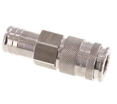 Stainless steel DN 10 Air Coupling Socket 19 mm Hose Pillar