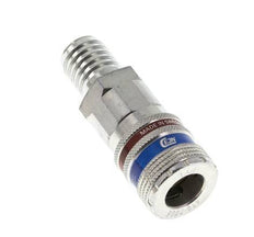 Stahl/Messing DN 10.4 Sicherheits-Luftkupplungsmuffe 16 mm Schlauchpfeiler