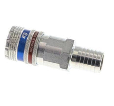 Stahl/Messing DN 10.4 Sicherheits-Luftkupplungsmuffe 16 mm Schlauchpfeiler