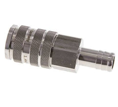 Edelstahl 316L DN 10 Luftkupplungsmuffe 19 mm Schlauchpfeiler