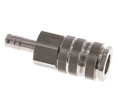 Stainless Steel 316L DN 10 Air Coupling Socket 9 mm Hose Pillar