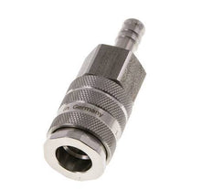 Stainless Steel 316L DN 10 Air Coupling Socket 9 mm Hose Pillar