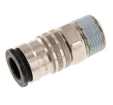Stahl/Messing DN 10 Luftkupplung Muffe R 1/2 Zoll Außengewinde