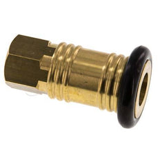 Brass DN 12 Air Coupling Socket G 1/2 inch Female