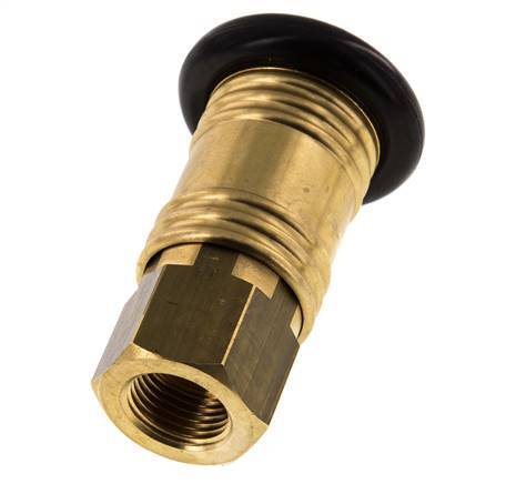 Brass DN 12 Air Coupling Socket G 1/2 inch Female