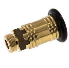 Brass DN 12 Air Coupling Socket G 3/4 inch Male