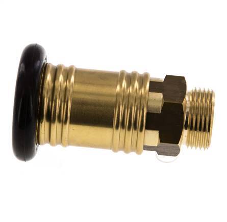 Brass DN 12 Air Coupling Socket G 3/4 inch Male