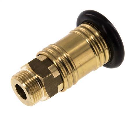 Brass DN 12 Air Coupling Socket G 3/4 inch Male